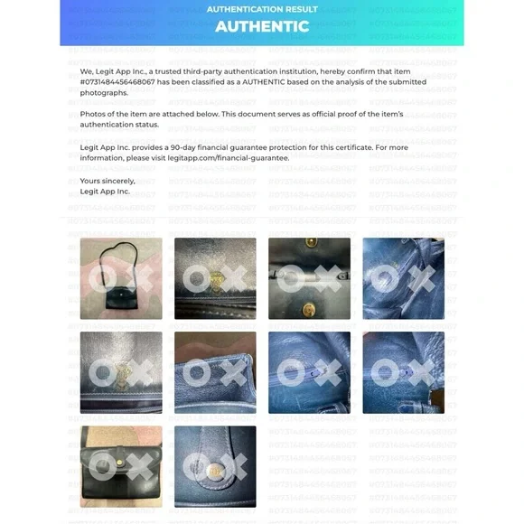 GUCCI Authenticated Vintage Black Interlocking G Leather Crossbody Bag - Picture 16 of 16